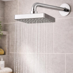 Urban Rain Square Shower Rose 200MM Ch