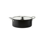 Mia Derin 22CM Deep Casserole Black
