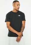 S S North Faces Tee - Eu - Tnf Black led Yellow