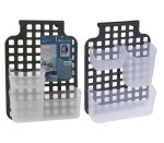 Hang Basket Plastic W attach 4PC - 2 Ass