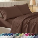 California Design Den Soft 100% Cotton Bed Sheets Twin XL Size Set 400 Thread Count Good Housekeeping Award Winner Silky Smooth