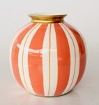White & Coral Vase – 25X24CM