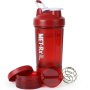 Gym Shaker Bottle 450ML Leak-proof Red
