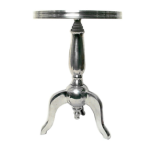 Aluminum Occasional Table 53 Cm X 38 Cm