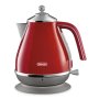 De'Longhi Delonghi Cordless Kettle Icona Capitals - Tokyo Red Second-hand