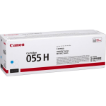 Canon 055H Cyan Toner Cartridge 5 900 Pages Original 3019C002 Single-pack