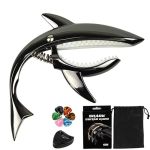 Guitar Capo Shark Shape Guitar Capo Acoustic Capo Electric Guitars Capo Premium Zinc Alloy Guitar Accessories Ukulele Mandolin B