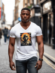 Maverick Tee - Militaire Series - White - Large
