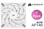 Corsair AF140 Elite High-performance Fan - White