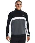 Men's Ua Storm Midlayer Zip Long Sleeve Top - Black LG