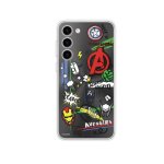 Samsung Smapp Marvel Doodle Backplate Galaxy S23+