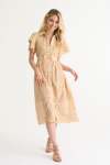 Stone Fria Anglaise Dress - Beige XXL