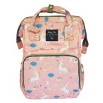 4AKID Unicorn Backpack Baby Diaper Bag - Pink