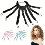 Octopus Shaped Heatless Curling Rod Headband Octopus Design No Heat Curling Rod Headband Soft No Heat Hair Curlers For Overnight