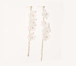Drop Earrings - One Size White