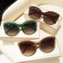 Oval Fashion Glasses For Men And Women Vintage Y2K Oversized Frame