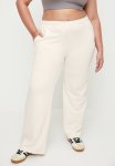Cotton On Plus Lifestyle Fleece Straight Leg Sweatpant - Coconut Milk