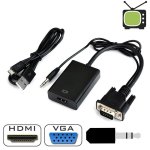 Vga To HDMI Hdtv Adapter With Audio