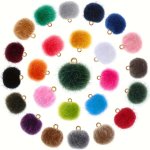 10 20 50 100PCS Colorful Ball Of Yarn Pendants For Diy Necklace Earring Jewelry Making Accessories