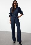 Dark Blue Denim Overalls