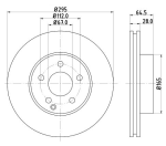 Stone Brake Discs Front BR13322