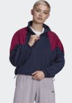 Adidas Original Large Logo Tracktop - Navy & Purple