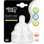 Vital Baby Silicone Assist Teat Fast Flow