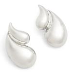 Silver Double Raindrop Earrings