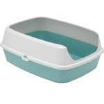 Moderna Maryloo Litter Tray With Rim - Large aquarelle Waggs Online Pet Shop