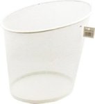 18LITRE Round Wastebasket White
