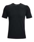 Men's Ua Seamless Wordmark Short Sleeve - Black Md