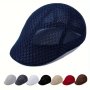 Summer Breathable Mesh Beret Cap For Men And Women