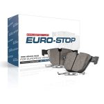 Powerstop Euro-stop Front Brake Pads For Volvo S60 2019-22 |S90 2017-19 |V60 2019-20 |V90 2018-20 |V90 Cross Country 2018-20 |vo
