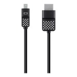 Belkin MINI Displayport To HDMI 4K Cable 1.8M Black F2CD080BT06