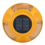Solar Road Stud Light IP68 Waterproof Automatic Aluminum Alloy LED Dock Lamp With High Brightness For Ground Deck Pathway Green
