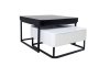 Darcy Black And White Nesting Coffee Table