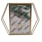 Large Gold Hexagon Photoframe Was R239