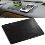 20X12CM Car Cell Phone Holder Dashboard Sticky Anti-slip Pvc Mat Auto Non-slip Sticky Gel Pad For Phone Sunglasses Holder Car St