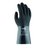Uvex U-chem 3100 Chemical Protection Gloves Black Size 9 Nitrile Rubber Box Of 10 Pairs