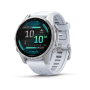 Garmin Fenix 8 - 43MM - Amoled - Silver With Whitestone Band