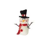 Snowman With Black Hat