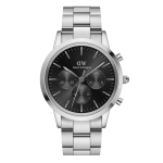 Iconic Chronograph Link Onyx S Men's Watch DW00100645