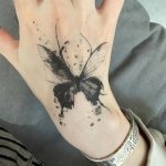 Waterproof & Sweat-resistant Butterfly Temporary Tattoo Sticker - Fits Arms Collarbones Back Lasts 1-3 Days