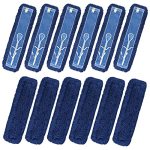 Matthew Cleaning 24" Industrial Strength Cotton Dust Mop Refill Washable Replacement Heads For Residential & Commercial Use Fit