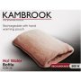 Kambrook Electric Hot Water Bottle With Pouch Pink