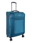 Istria Medium 4 Wheel Trolley Case Teal