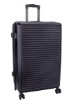 Voyager Mahe Large 4 Wheel Trolley Case Black - Ys Travel Bags
