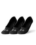 Unisex Ua Essential Lolo Liner 3-PACK Socks - Black Md