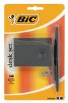 BIC Solo Desk Set - Blue & Black Ink