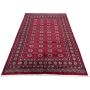 Red Handmade Bukhara Area Rug - 257 X 169 Cm